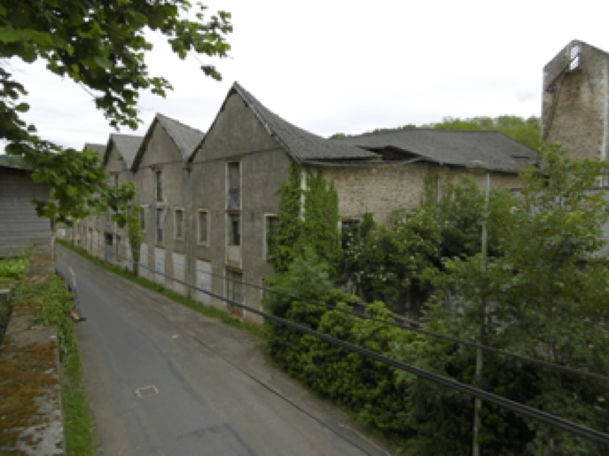 Usine des Seilles, la POL au pied du mur